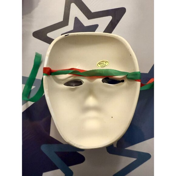 Hand-Painted Piano Keys Music Design Decorative Mask Theater Masquerade Venetian - Picture 6 of 7